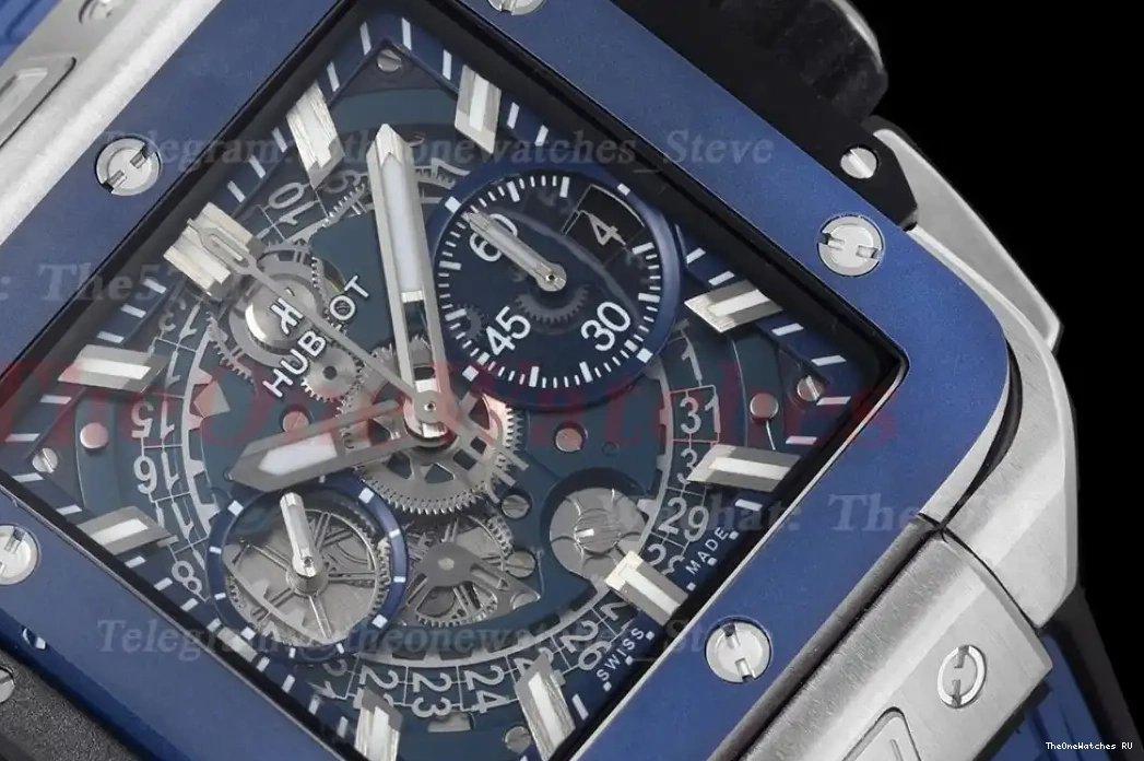 Blue Square RU HUB1280A Skeleton SS Unico Dial BBF Cer 42mm Bang 0330